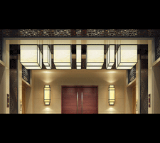 酒店工程灯具067